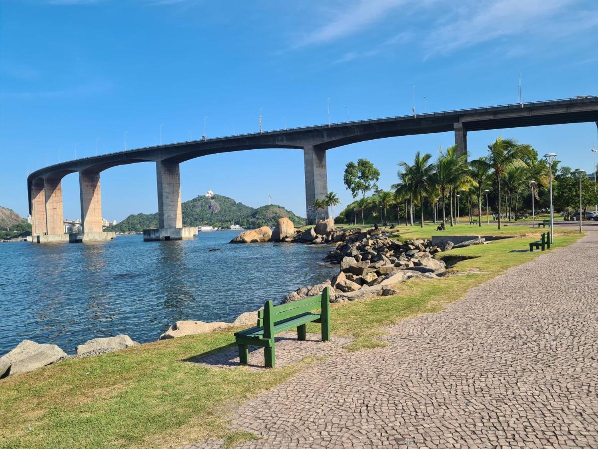 Flat Pasargada 812, Free Bikes, Pe Na Praia Vila Velha  Ngoại thất bức ảnh