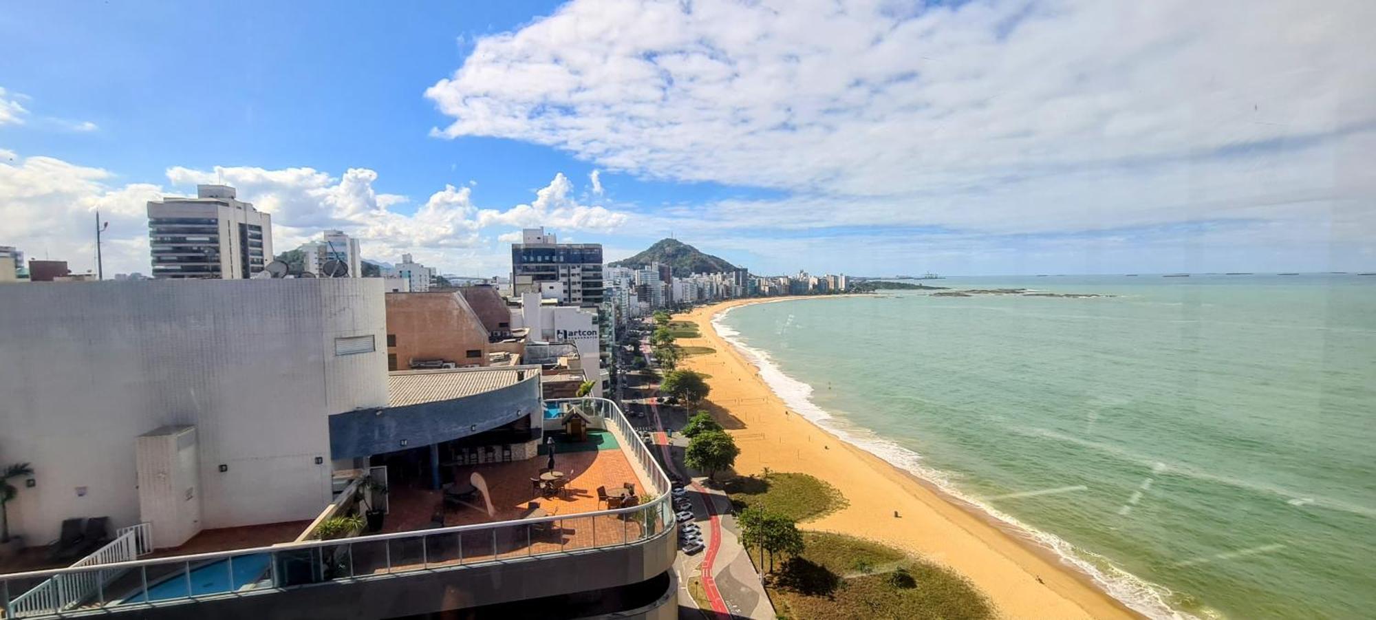 Flat Pasargada 812, Free Bikes, Pe Na Praia Vila Velha  Ngoại thất bức ảnh